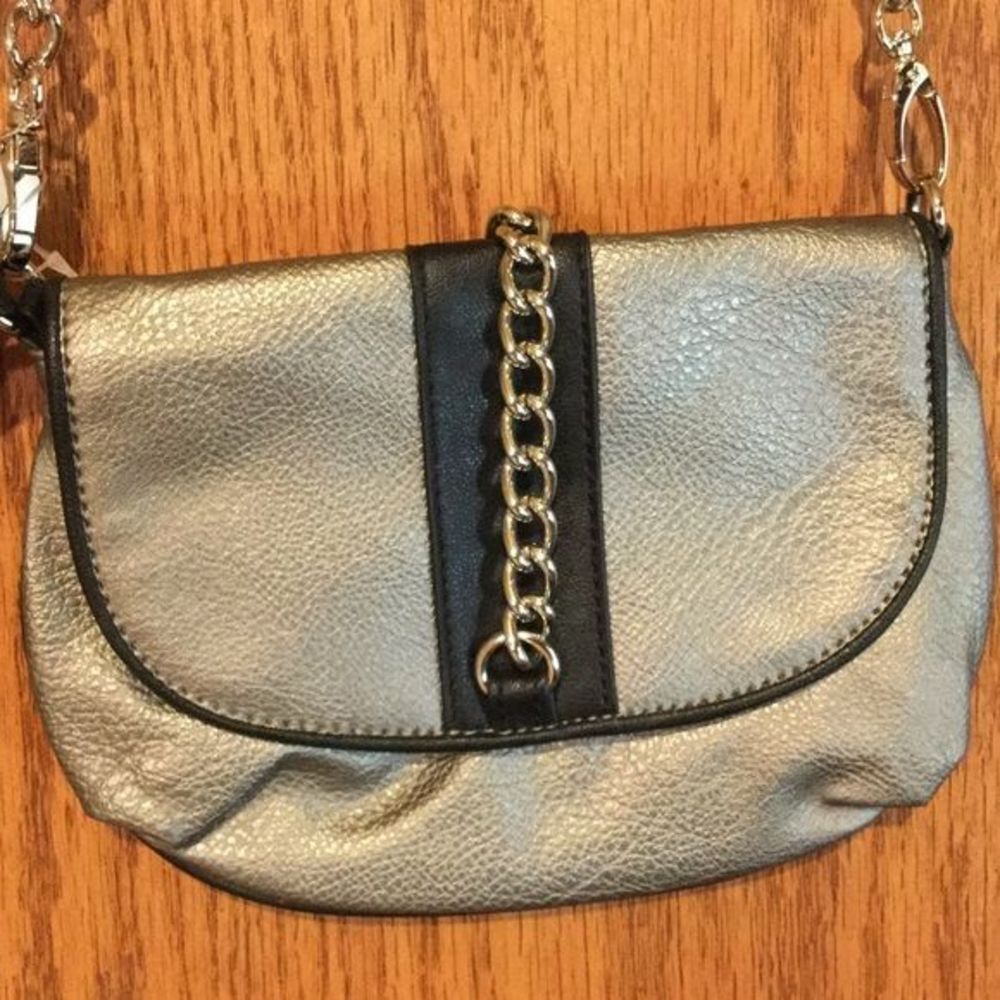 Crossbody Bag w/ Removable Chain Shoulder Strap